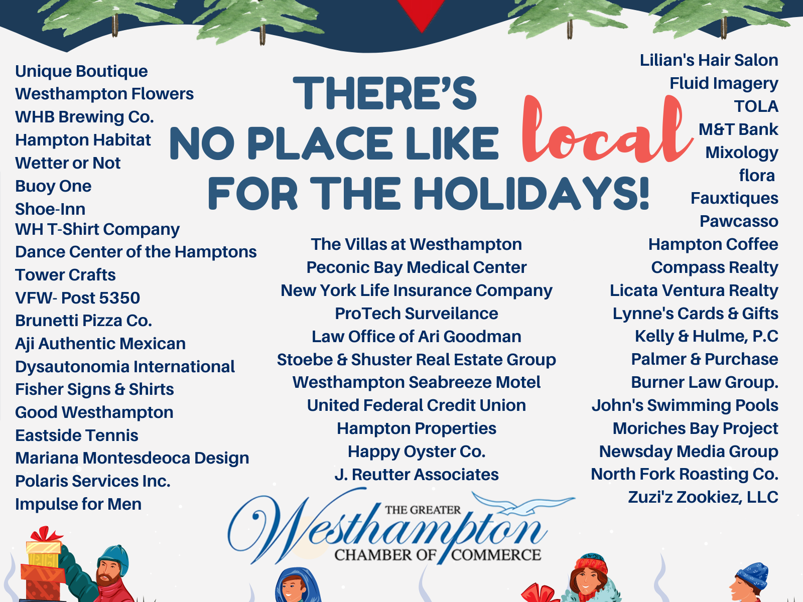 Shop Local this Holiday Season! Greater Westhampton Chamber of Commerce