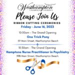 Ribbon Cutting Ceremonies