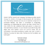 Ribbon Cutting Ceremony - Eastern Suffolk Speech & Language Pathology, PC