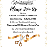 Ribbon Cutting Ceremony - Sherwin Williams Paint Co.
