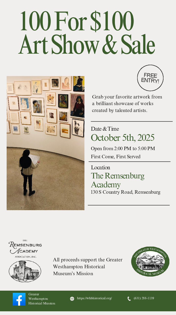 100 for $100 Art Show & Sale
